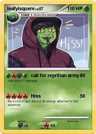 Pokemon leafyisquere