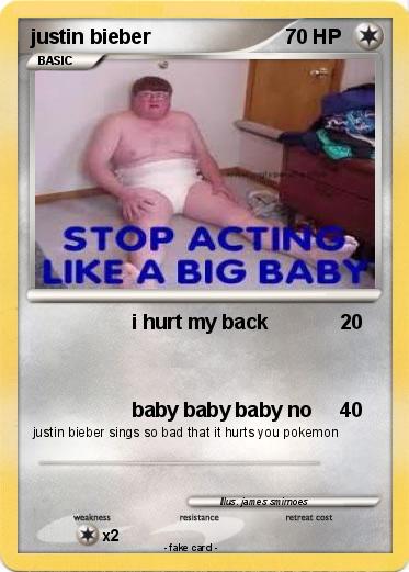 Pokemon justin bieber