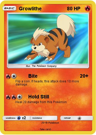 Pokemon Growlithe