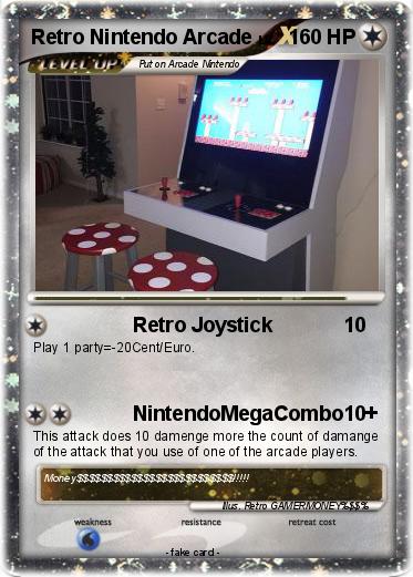 Pokemon Retro Nintendo Arcade