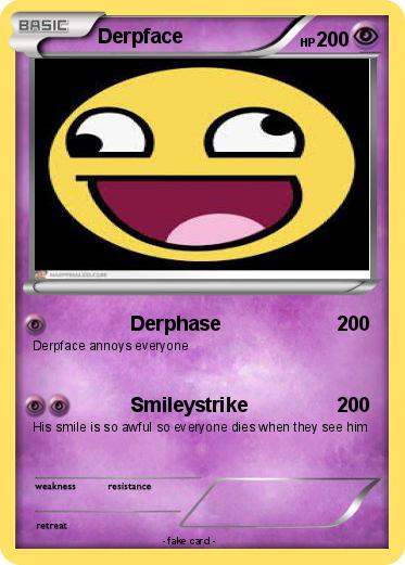 Pokemon Derpface