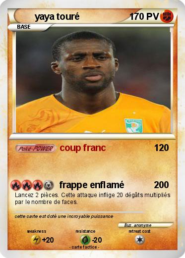 Pokemon yaya touré
