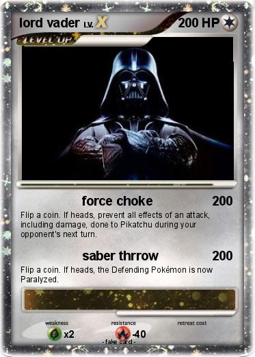 Pokemon lord vader