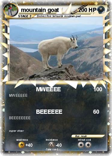 Pokemon mountain goat