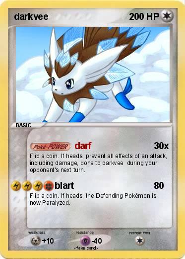 Pokemon darkvee