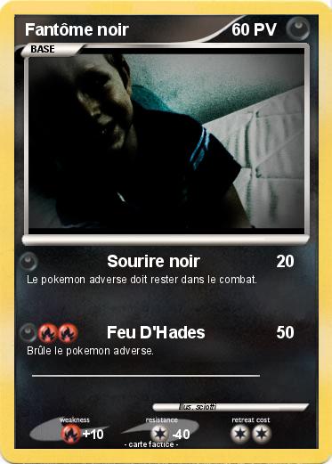 Pokemon Fantôme noir