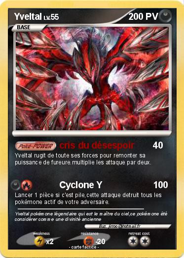 Pokemon Yveltal