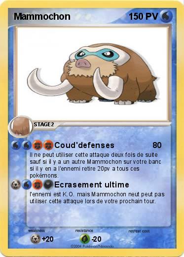 Pokemon Mammochon
