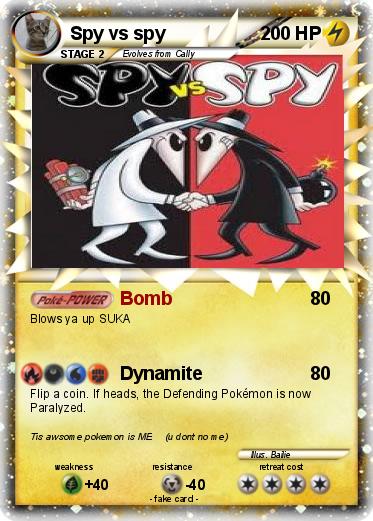 Pokemon Spy vs spy