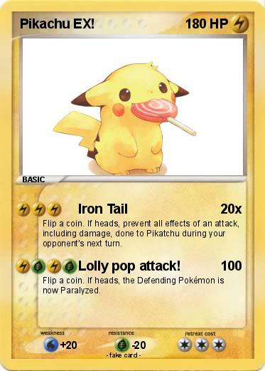 Pokemon Pikachu EX!