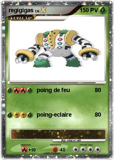 Pokemon regigigas