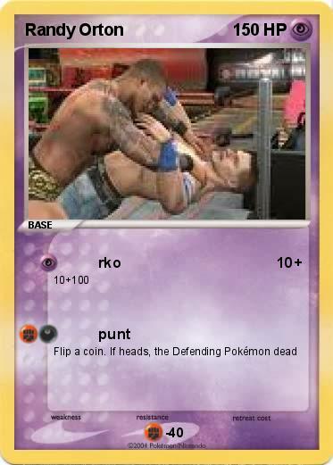 Pokemon Randy Orton