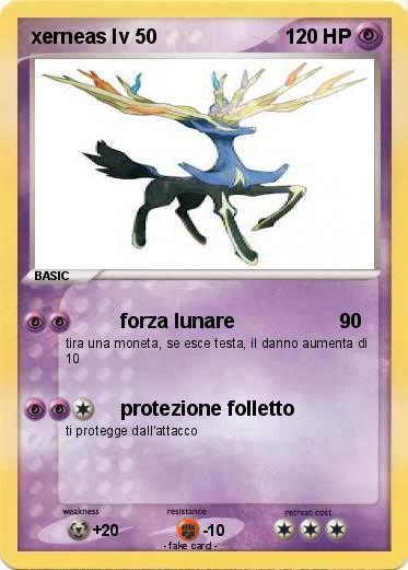 Pokemon xerneas lv 50