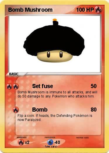 Pokemon Bomb Mushroom