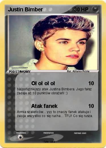 Pokemon Justin Bimber