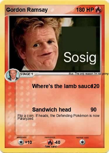 Pokemon Gordon Ramsay