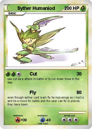 Pokemon Syther Humaniod