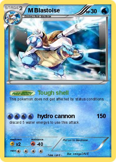Pokemon M Blastoise