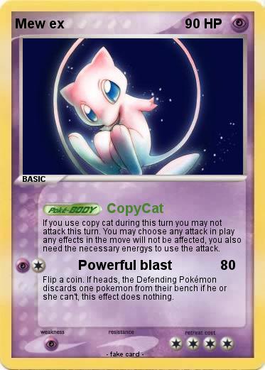 Pokemon Mew ex