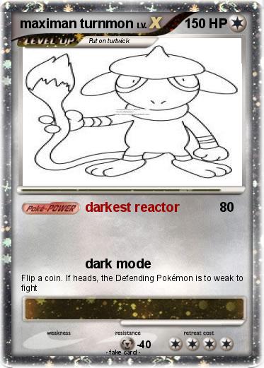 Pokemon maximan turnmon
