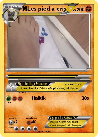 Pokemon Les pied a cris