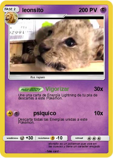 Pokemon leonsito
