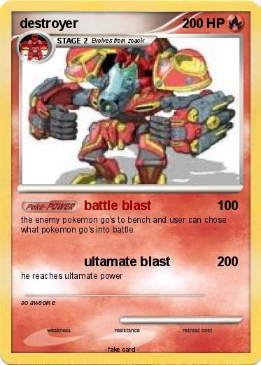 Pokemon destroyer