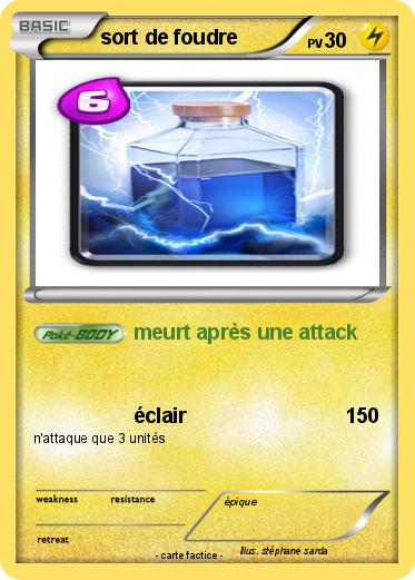 Pokemon sort de foudre