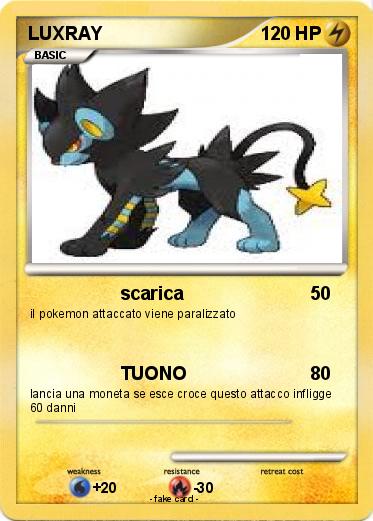 Pokemon LUXRAY