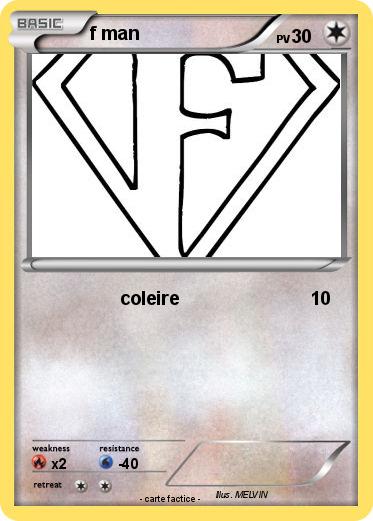 Pokemon f man