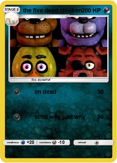 Pokemon the five dead children