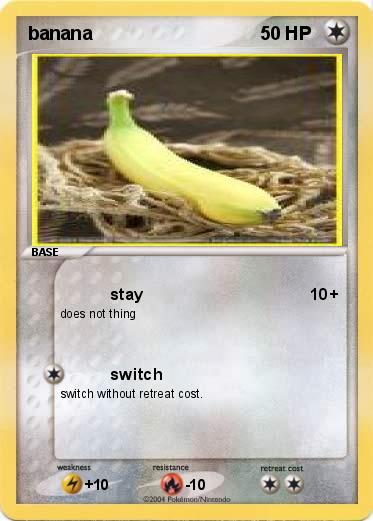 Pokemon banana