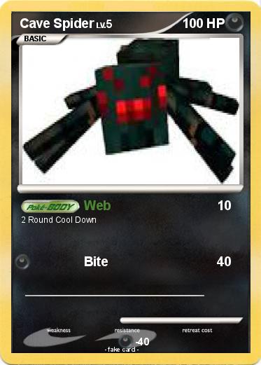 Pokemon Cave Spider
