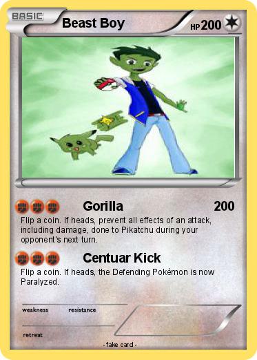 Pokemon Beast Boy