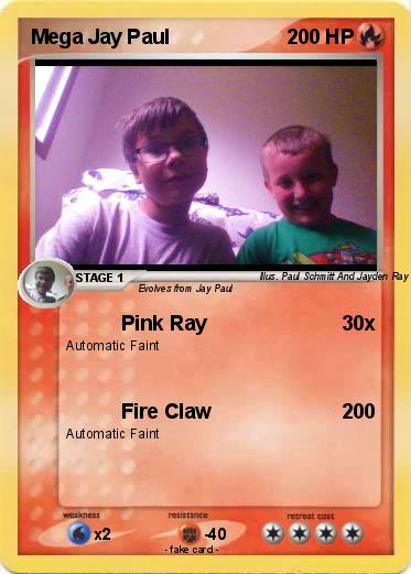 Pokemon Mega Jay Paul