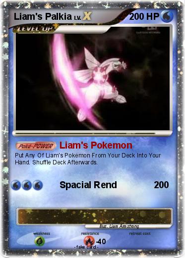 Pokemon Liam's Palkia