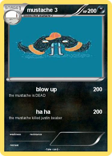 Pokemon mustache 3