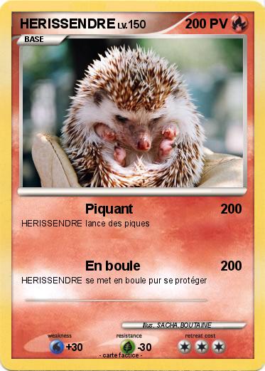 Pokemon HERISSENDRE