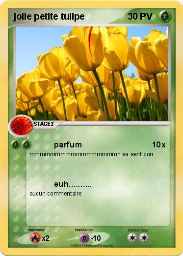 Pokemon jolie petite tulipe