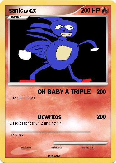 Pokemon sanic