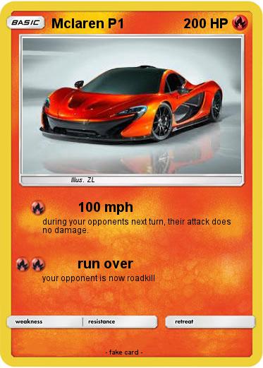 Pokemon Mclaren P1