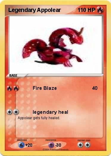 Pokemon Legendary Appolear 