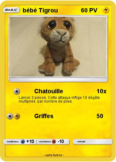 Pokemon bébé Tigrou