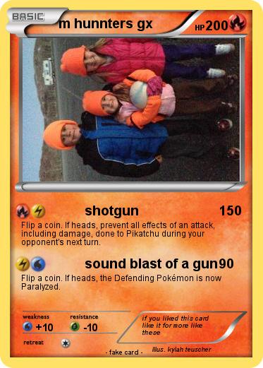 Pokemon m hunnters gx
