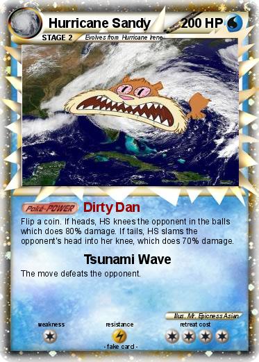Pokemon Hurricane Sandy