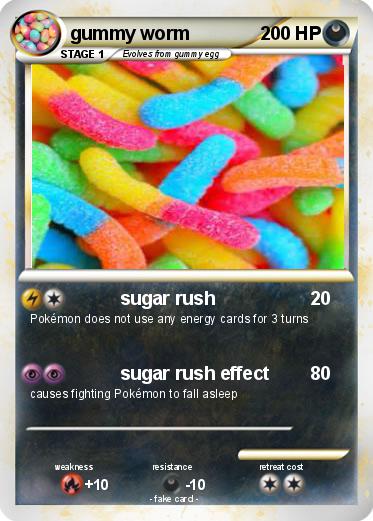 Pokemon gummy worm