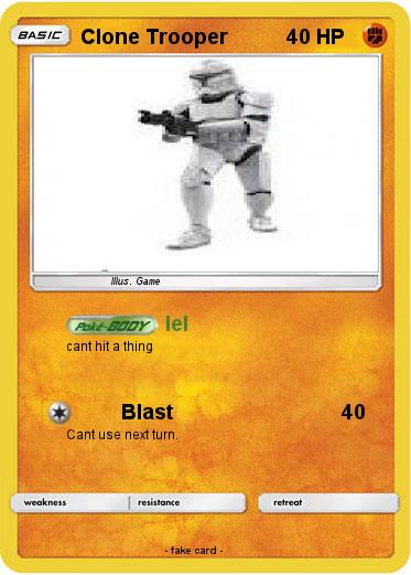 Pokemon Clone Trooper