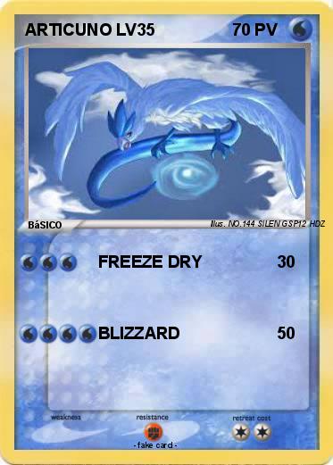 Pokemon ARTICUNO LV35