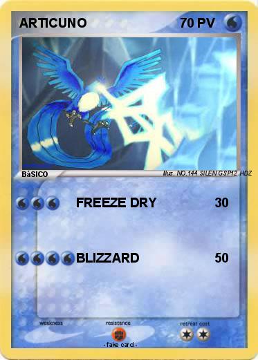 Pokemon ARTICUNO