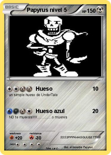 Pokemon Papyrus nivel 5
